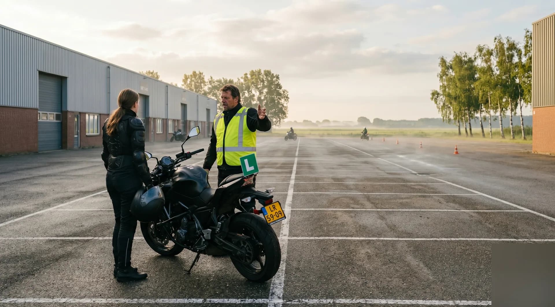 Motorrijles in Emmen