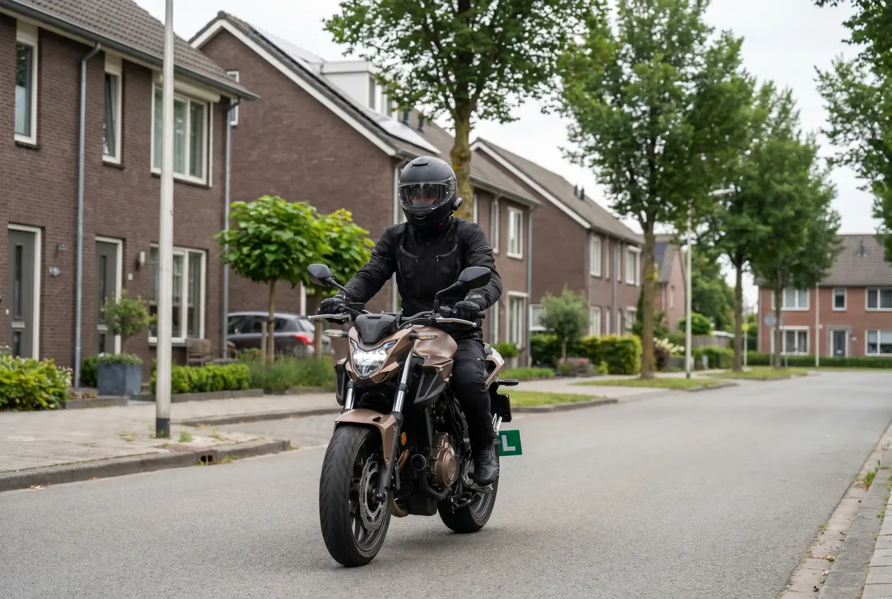 Motorrijles in Deventer