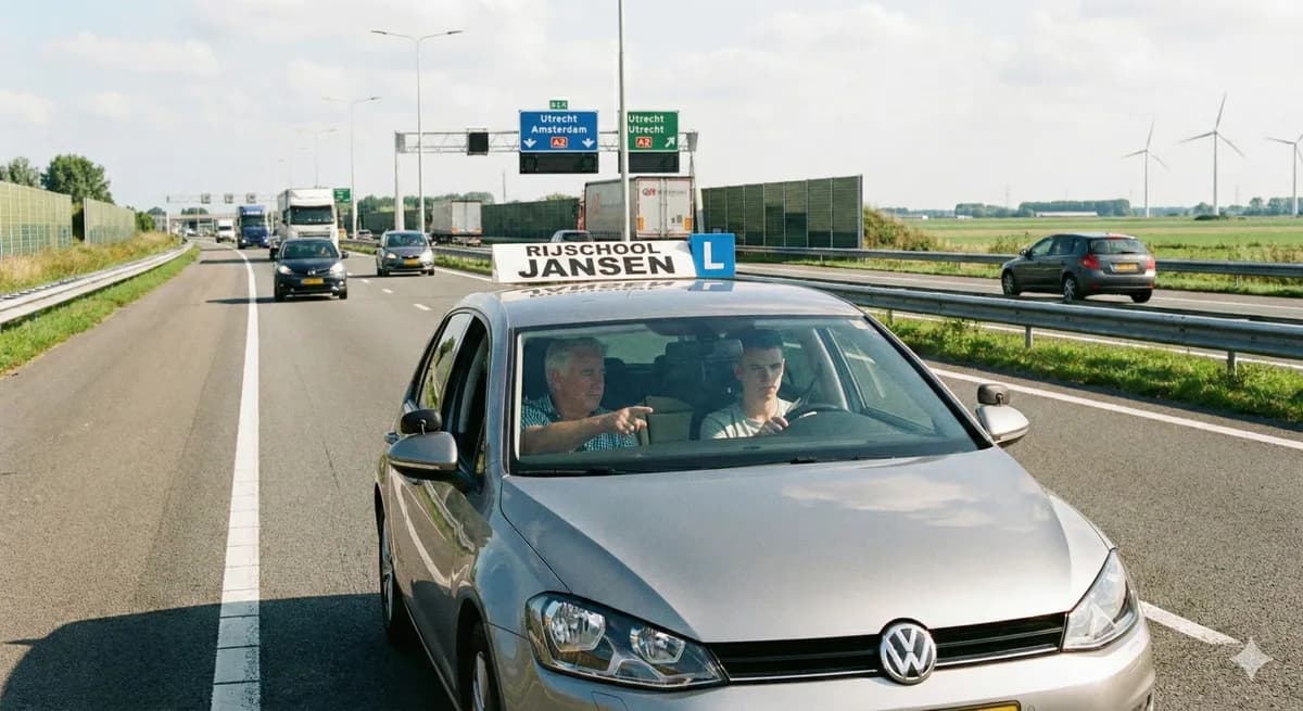 Rijles met aanhanger in Woudenberg