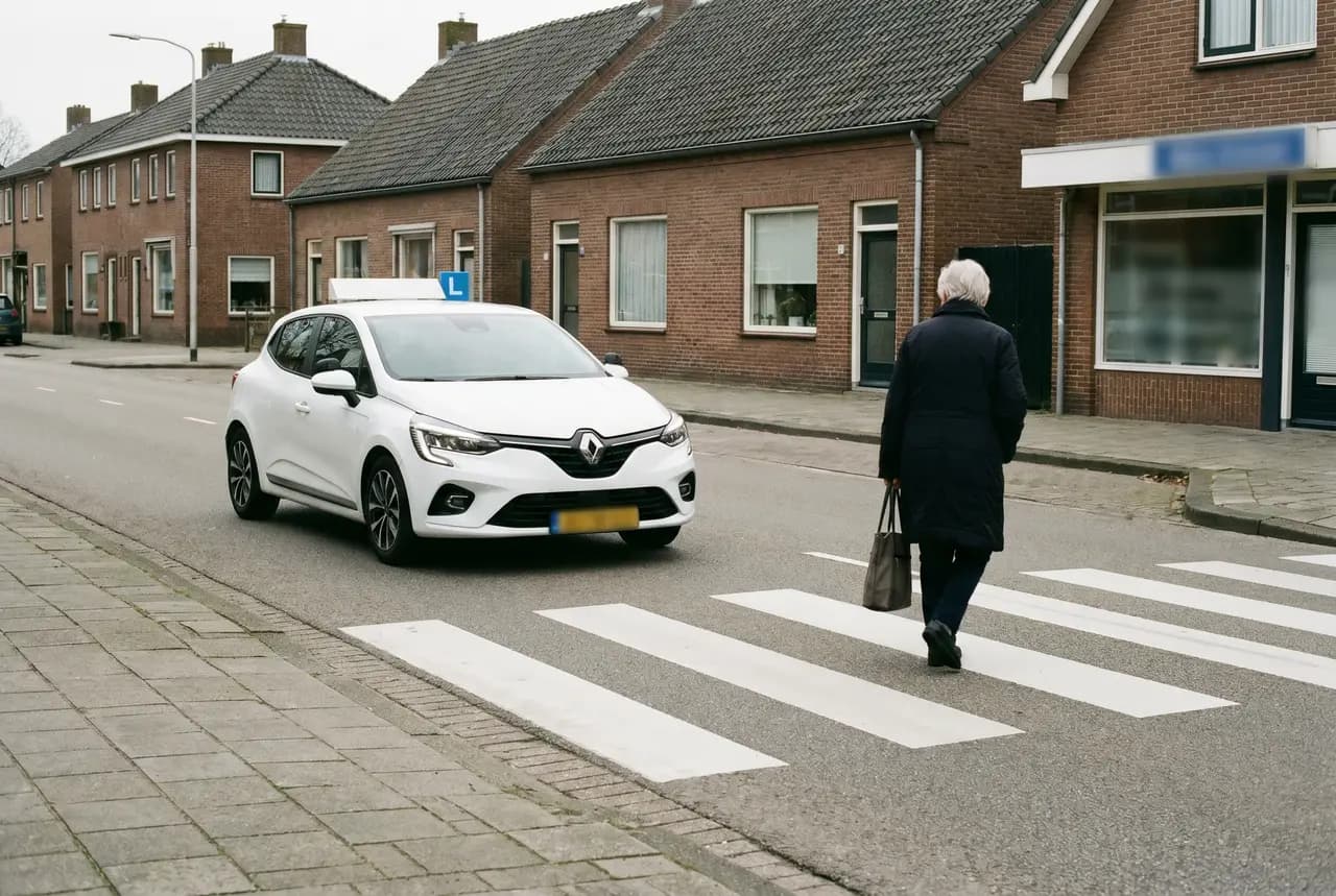 Rijles in Sleen