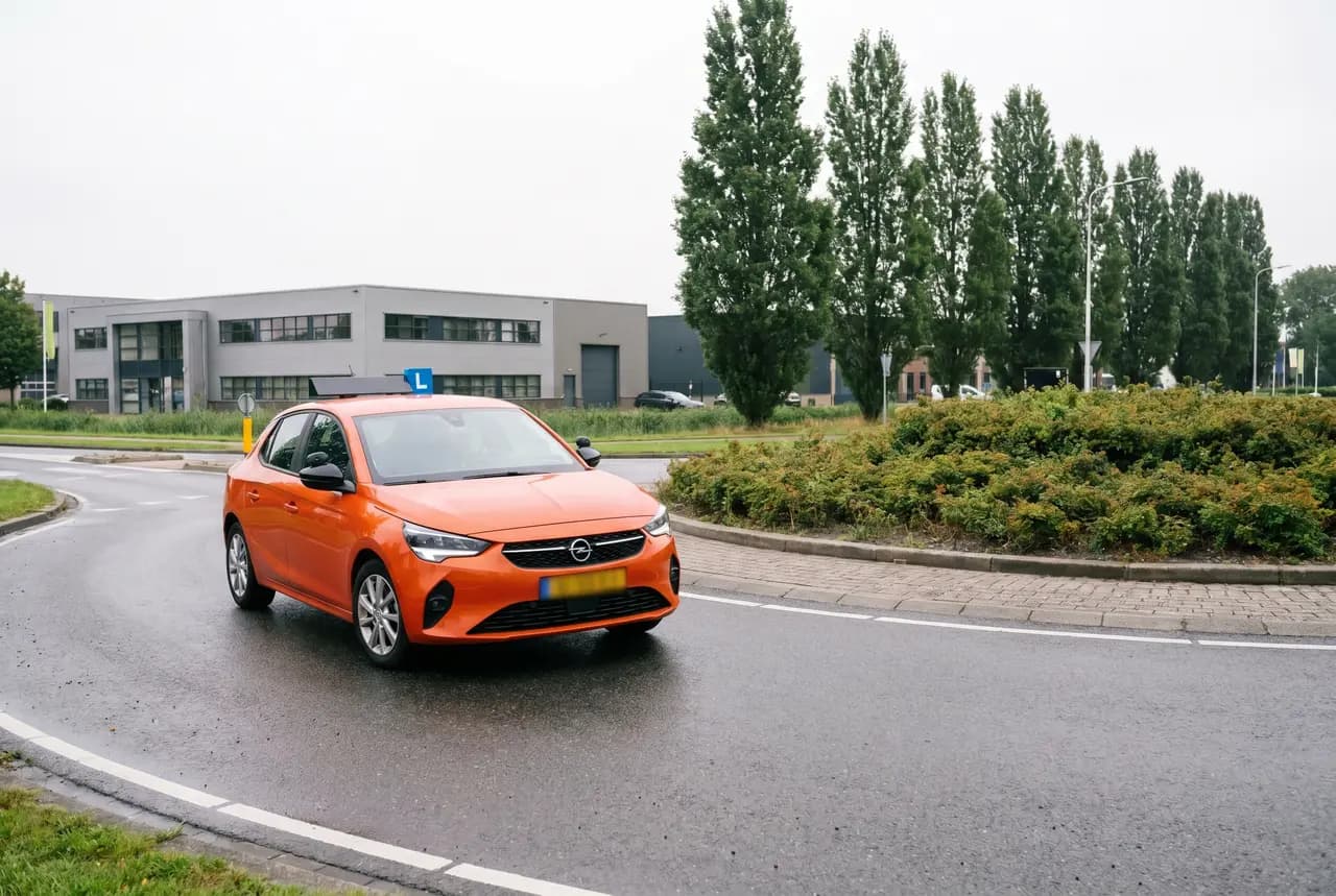 Rijles in Scharnegoutum