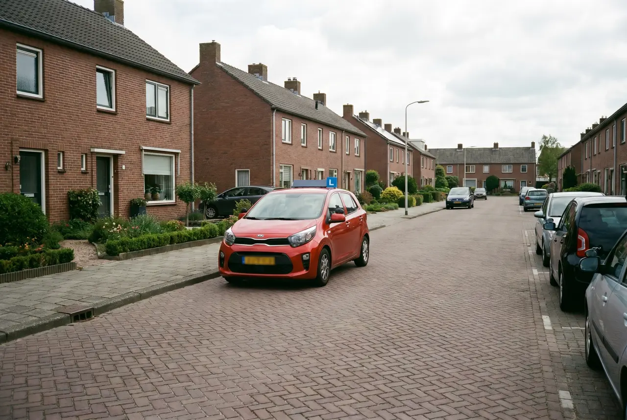 Rijles in Oentsjerk