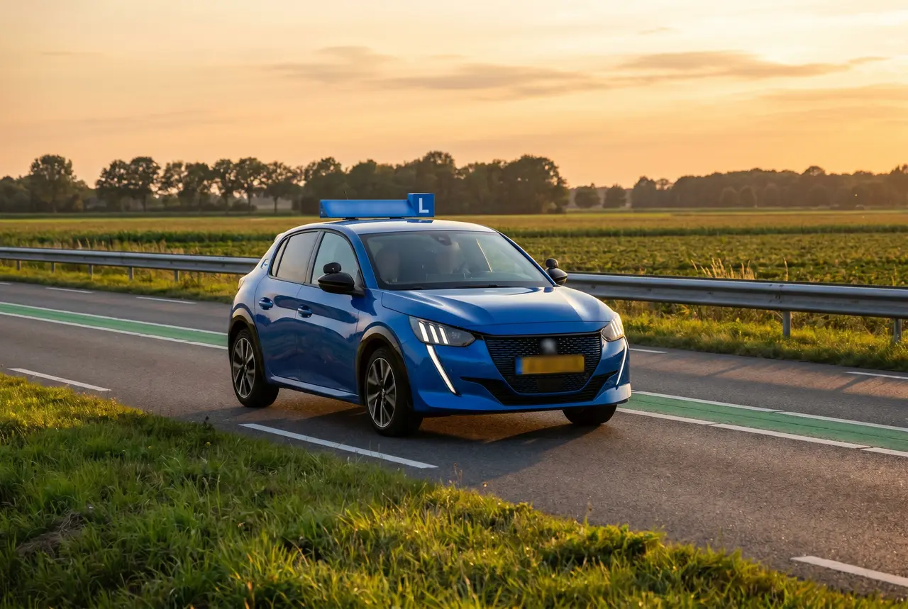 Rijles in Ooij