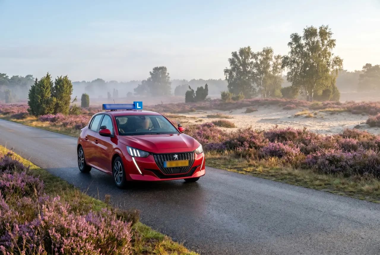 Rijles in Bennekom
