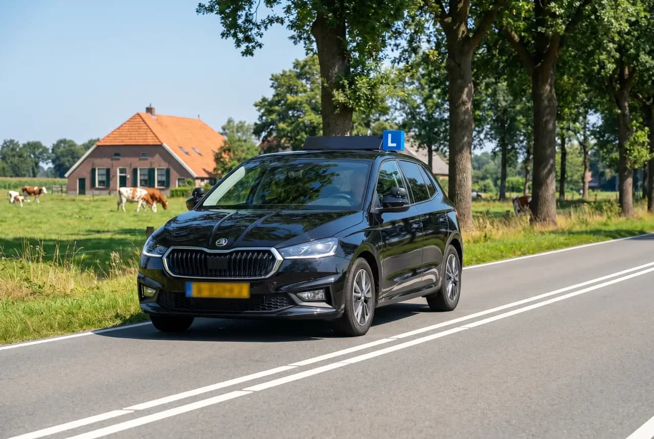 Rijles in Bruchem