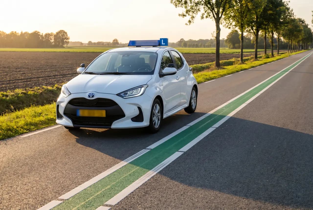 Rijles in Haarsteeg