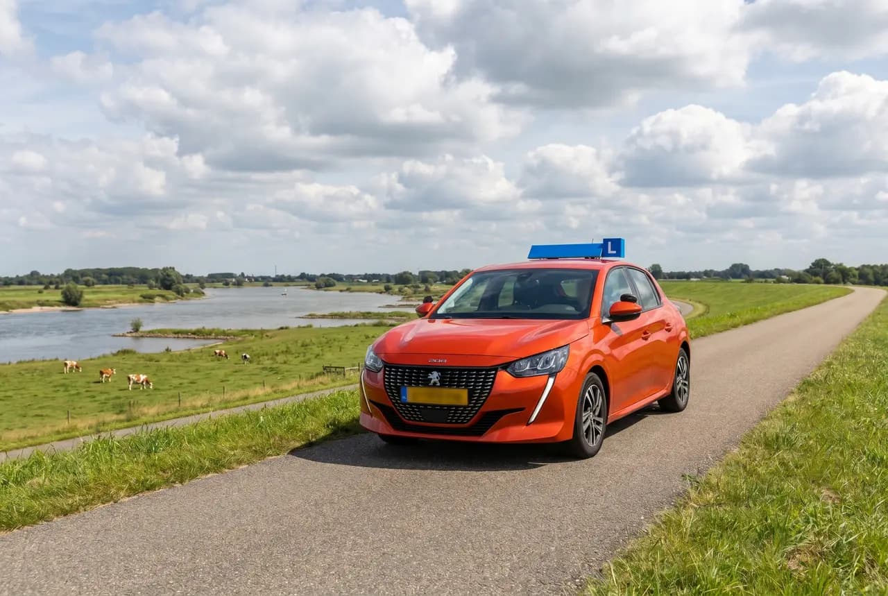 Rijles in Gastel
