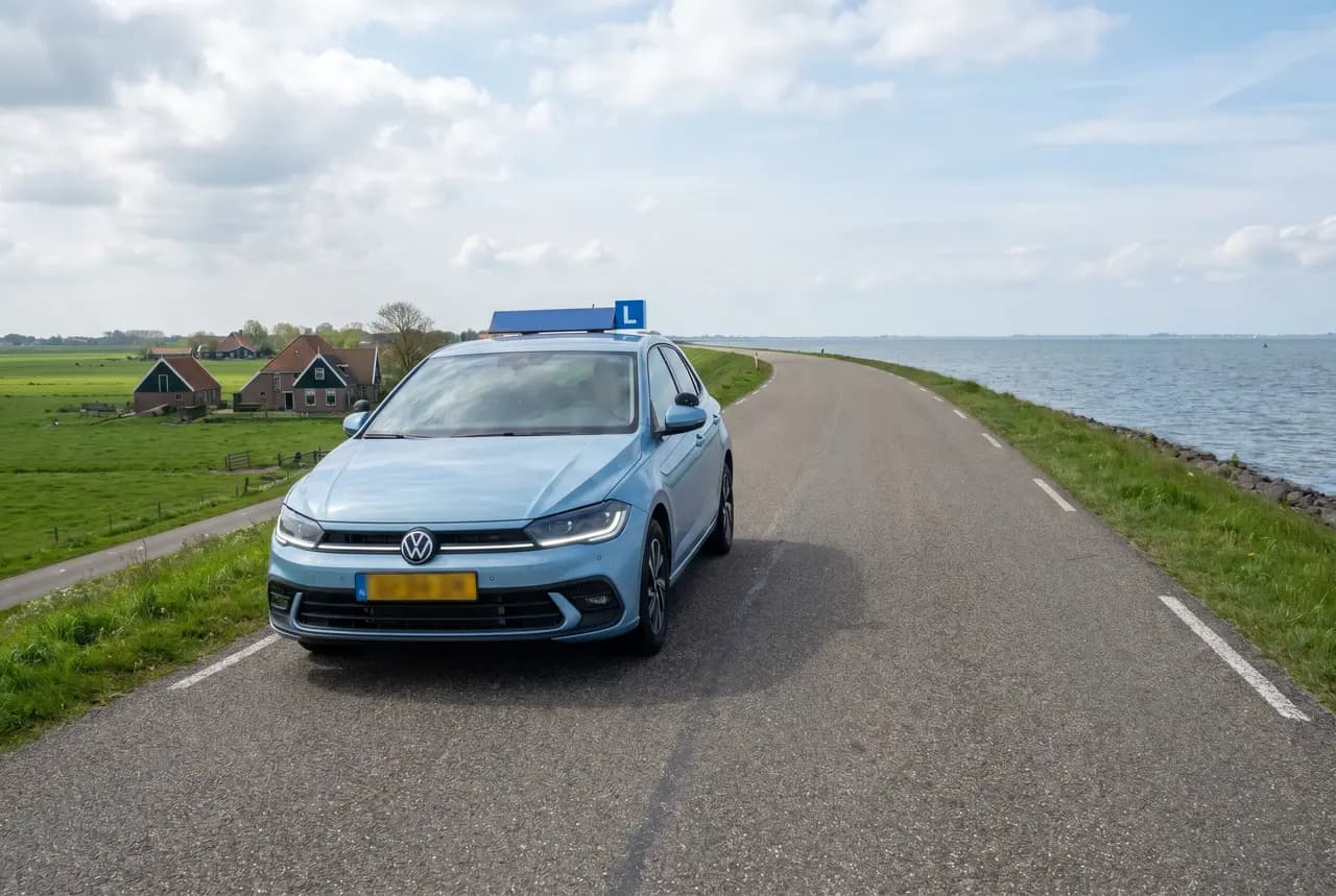 Rijles in Scharwoude
