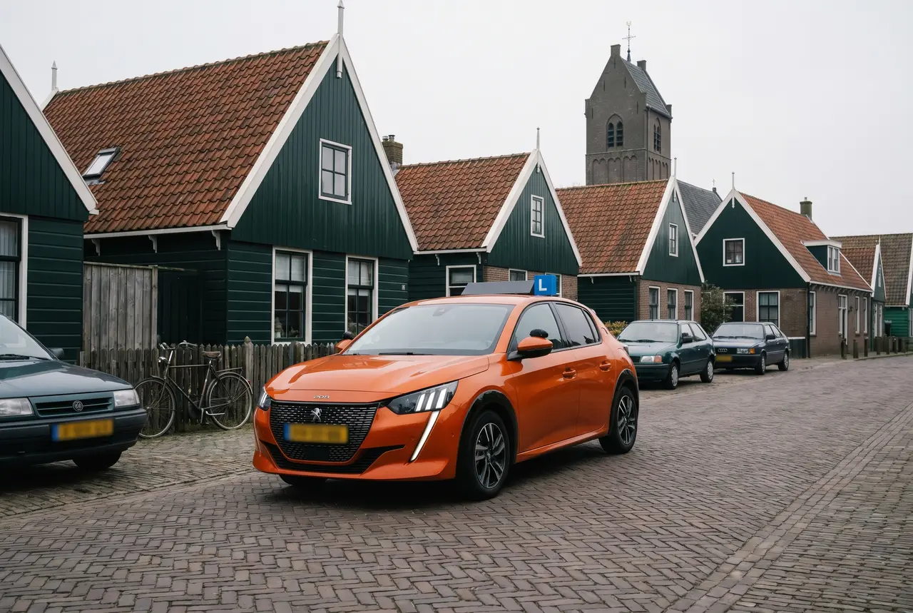 Rijles in Westwoud