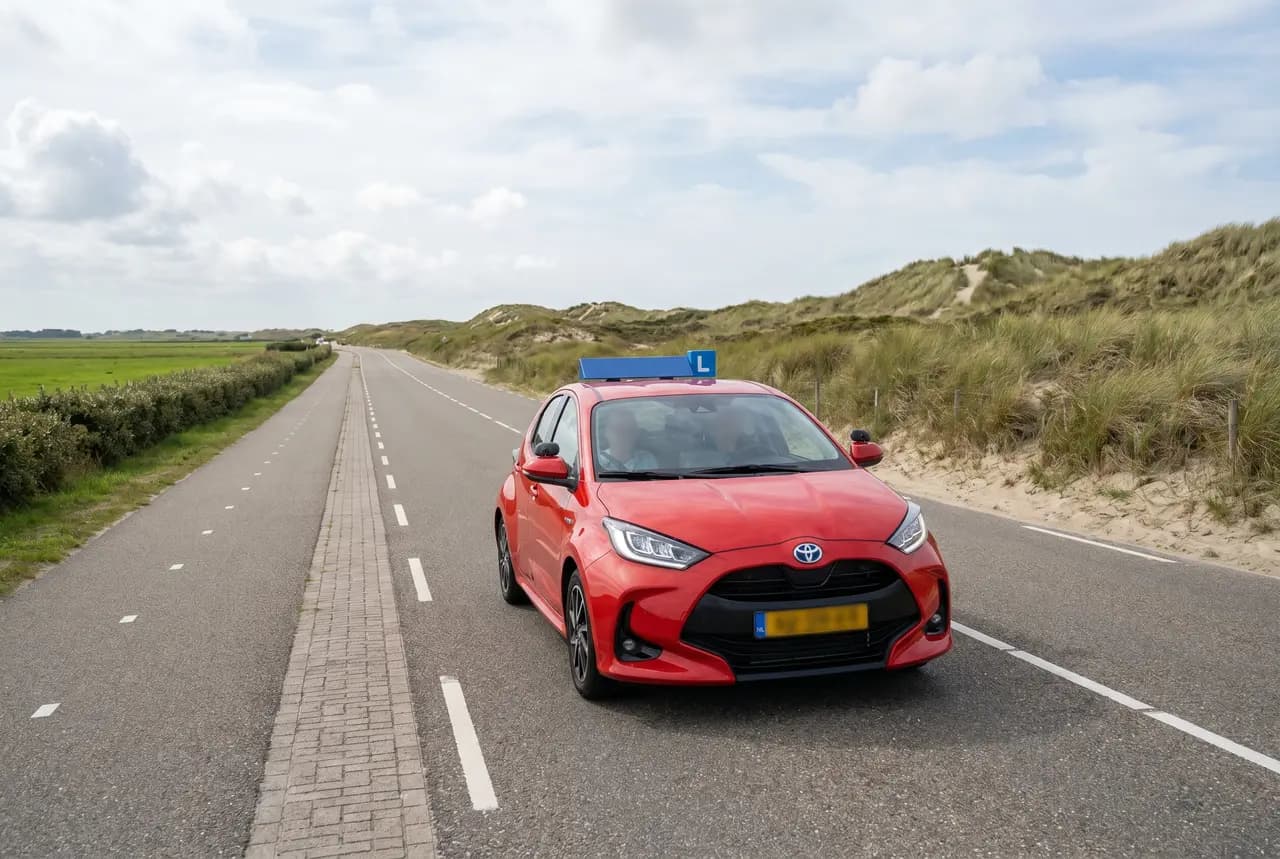 Rijles in Egmond aan den Hoef