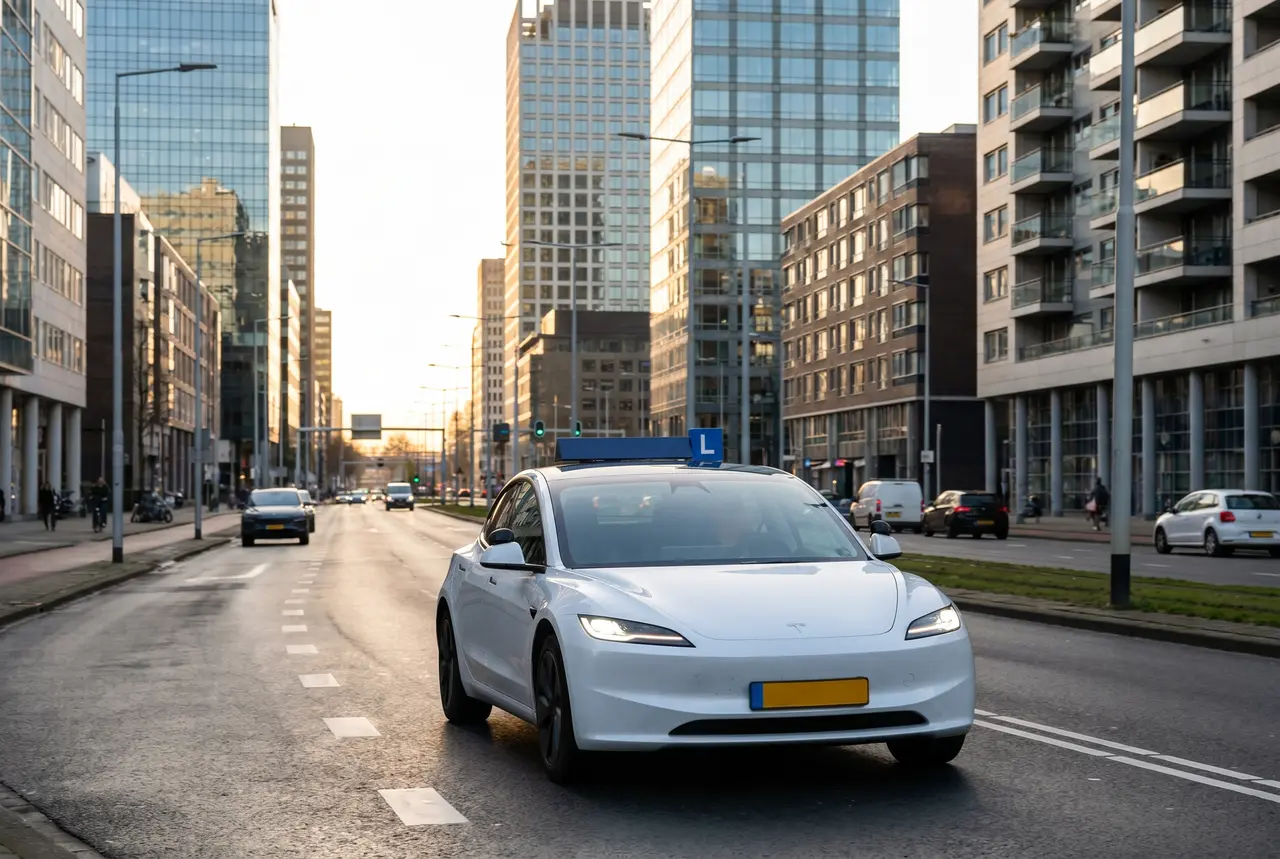 Rijles in Opperdoes
