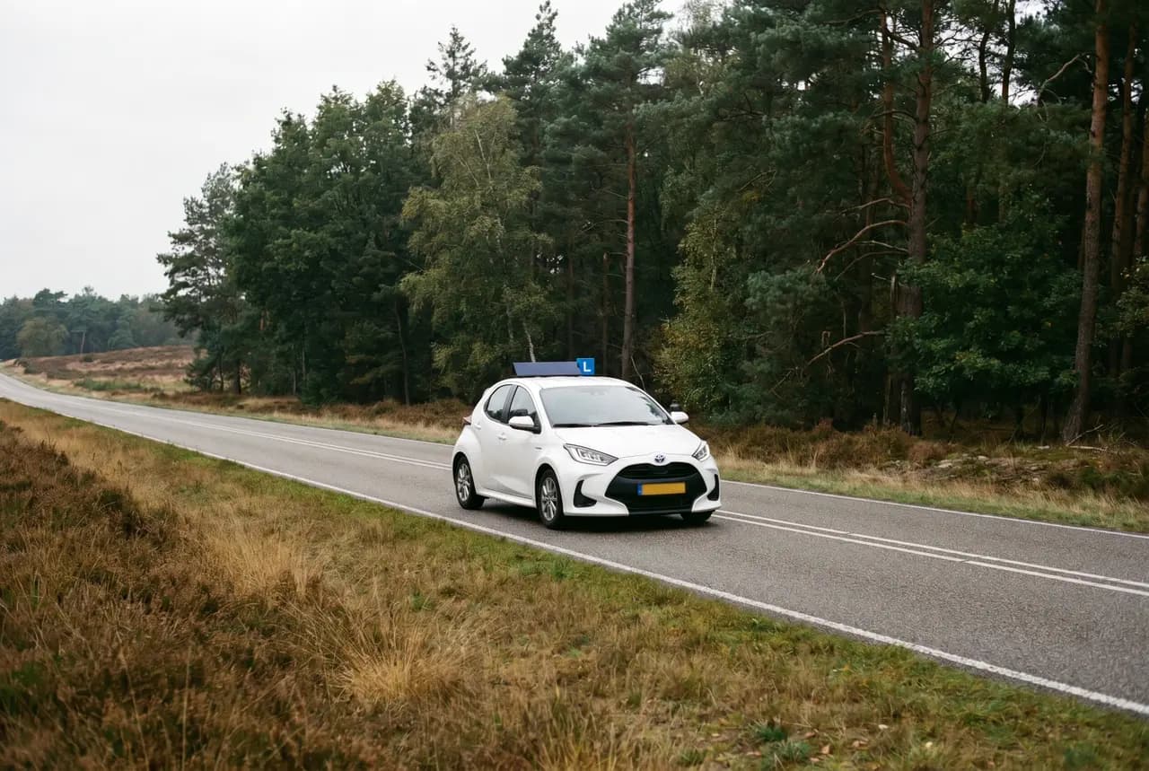 Rijles in Enter