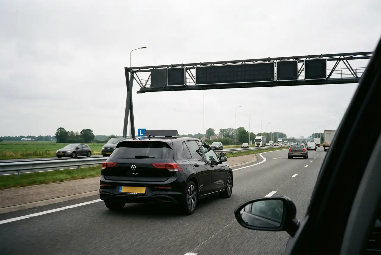 Rijles in Balkbrug