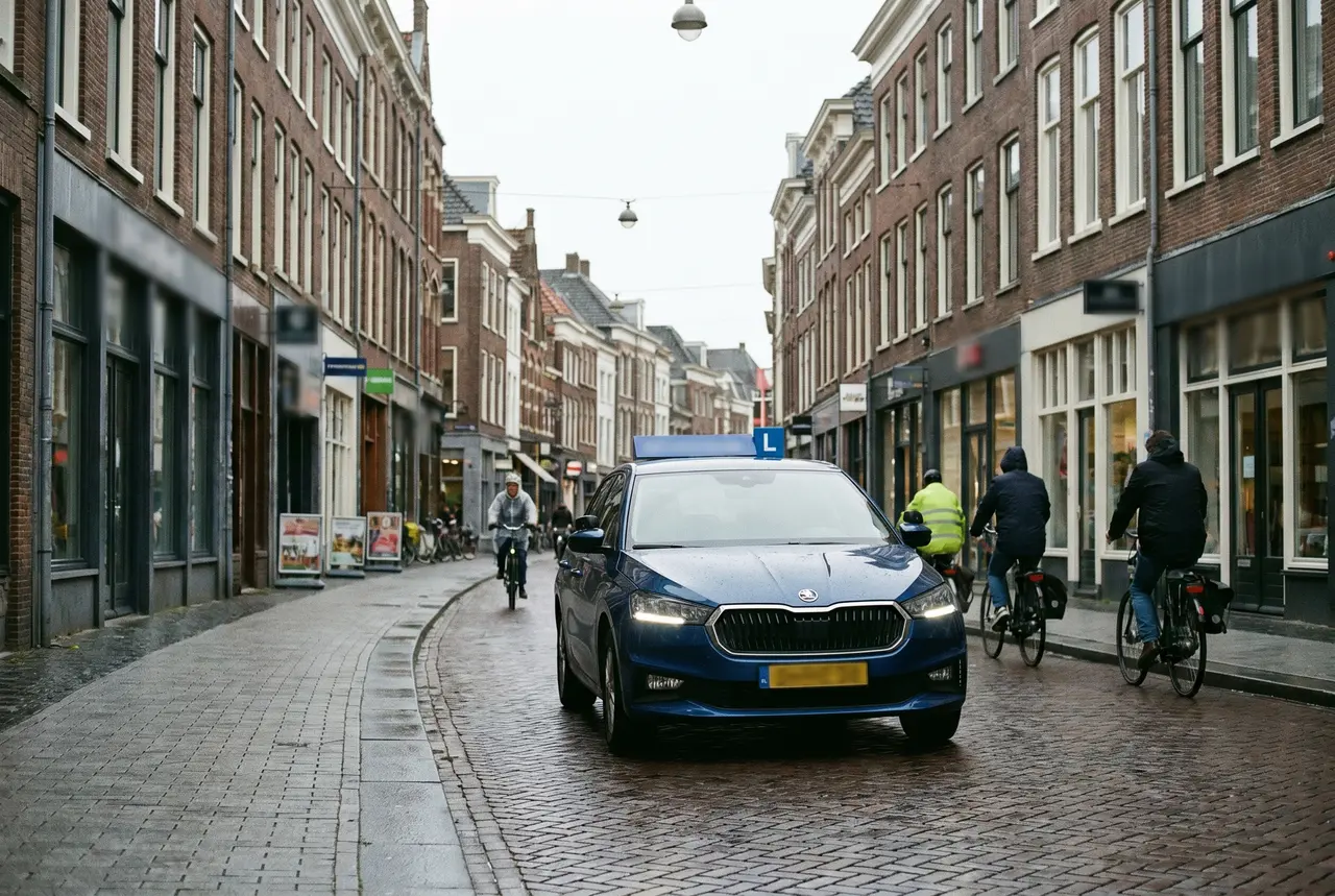 Rijles in Delfzijl