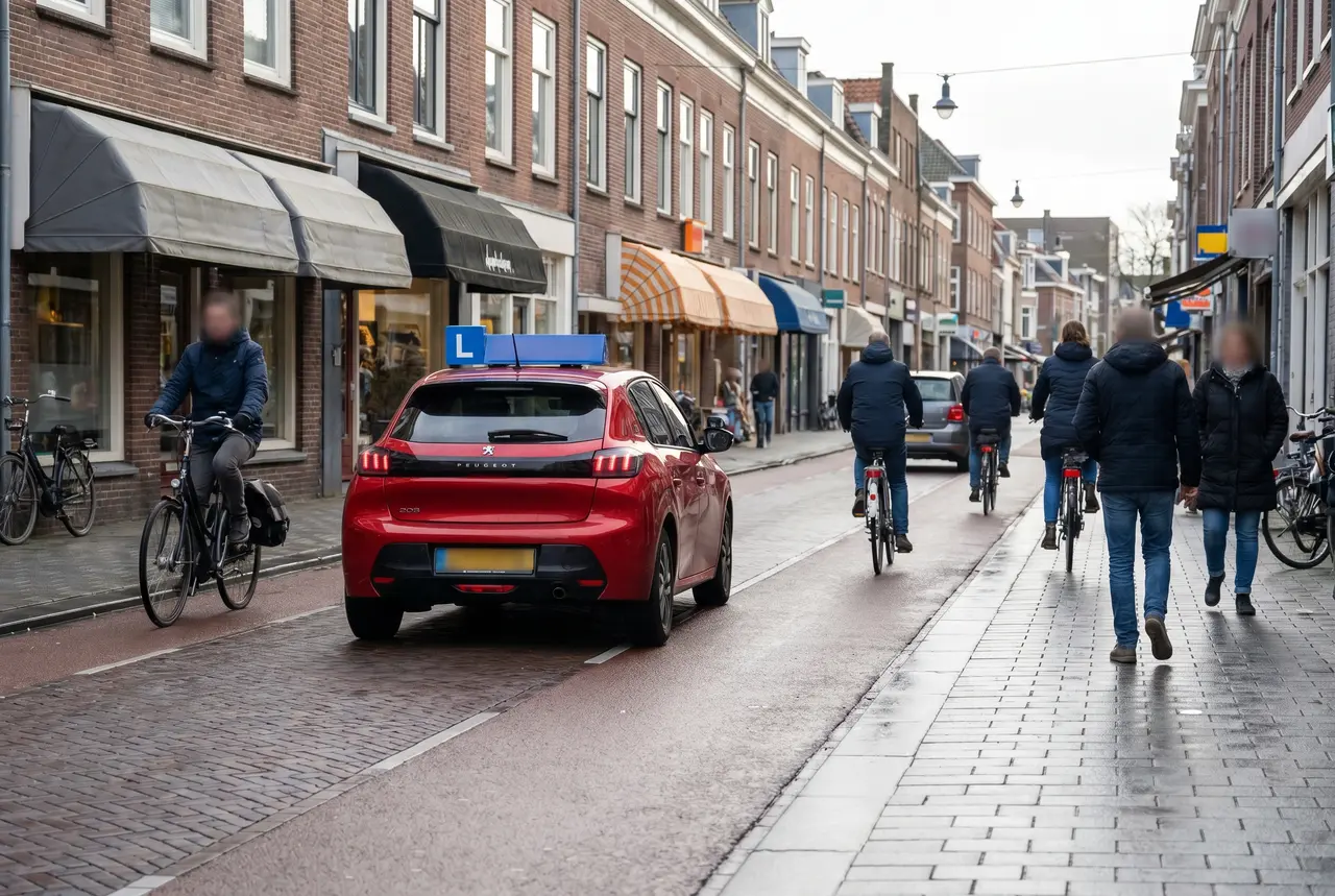 Rijles in Roelofarendsveen