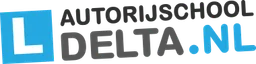 Logo van Delta Autorijschool in Schiedam