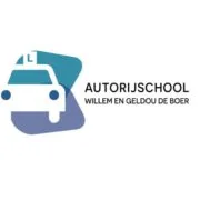 Logo van V.o.f. Autorijschool Willem & Geldou de Boer in Blauwhuis