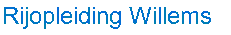 Logo van Algemene Rijopleiding Willems in Bennekom