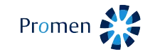 Logo van Promen in Gouda
