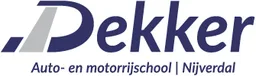 Logo van Auto- en Motorrijschool Dekker in Nijverdal