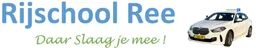 Logo van Rijschool Ree in Strijen