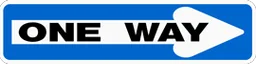 Logo van Rijschool Oneway in Hoogezand