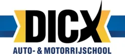Logo van Dicx Auto- & Motorrijschool in Limmen