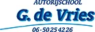 Logo van Autorijschool G. de Vries in Leek