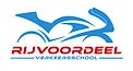 Logo van Rijvoordeel verkeersschool in Almere
