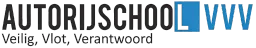 Logo van Autorijschool VVV (Veilig Vlot Verantwoord) in Roosendaal