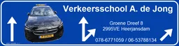 Logo van Auto-Motor-Bromfiets A. de Jong in Heerjansdam