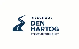 Logo van Rijschool den Hartog in Grootebroek