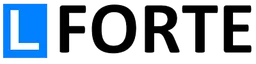 Logo van Rijschool Forte in Rotterdam