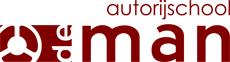 Logo van Rijschool de Man in Tilburg