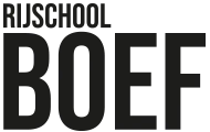 Logo van RijschoolBoef in Zoetermeer
