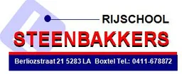 Logo van Rijschool Steenbakkers in Boxtel