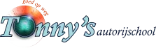 Logo van Tonny's Autorijschool in Someren