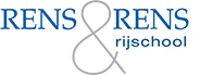 Logo van Rijschool Rens & Rens in Hilversum
